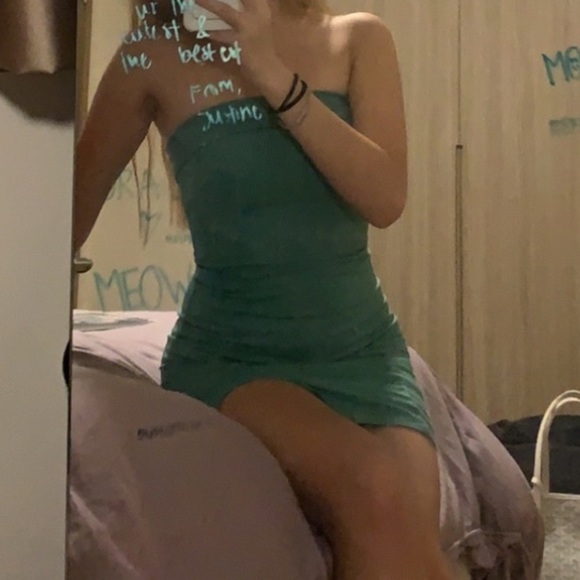 That’s So Fetch Charms Dress in Teal - Picture 1 of 5